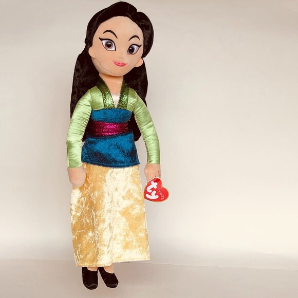 Ty New w/ Tag Sparkle Disney’s Mulan Plush Doll 16"( 41cm ) - Picture 4 of 16